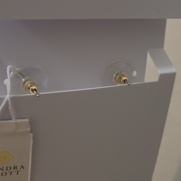 Kendra Scott Dichroic Jolie Earrings Beautiful Faceted Stones - Picture 15 of 15